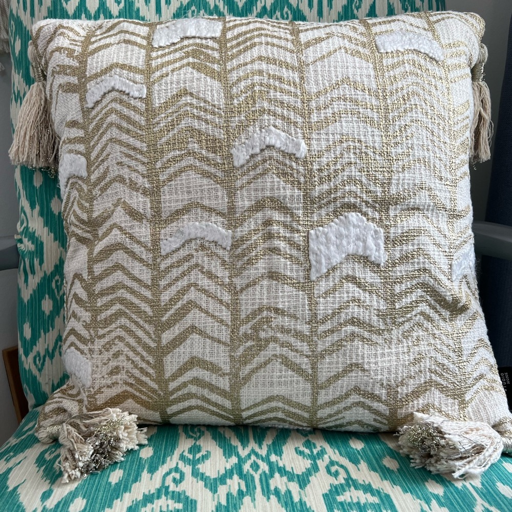 Max Studio Chevron Throw Pillow